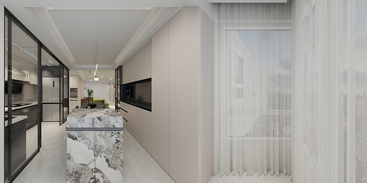 喜曼力Heemanly-蓝钻壹品12-2-502-装修设计方案