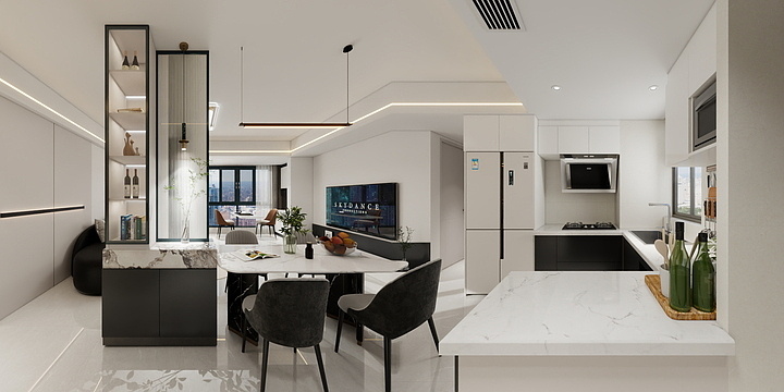 秋禾装饰DQ设计谢德鹏-幸福里5#17A05-副本-装修设计方案