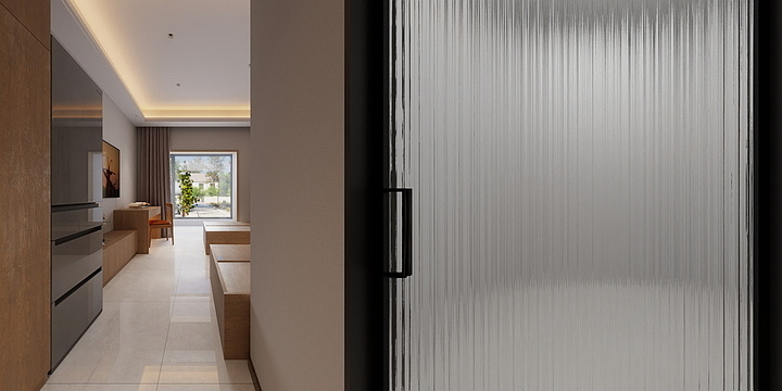 青溪设计-标间定制家具-装修设计方案