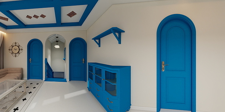 萨比提-流星街民宿-装修设计方案