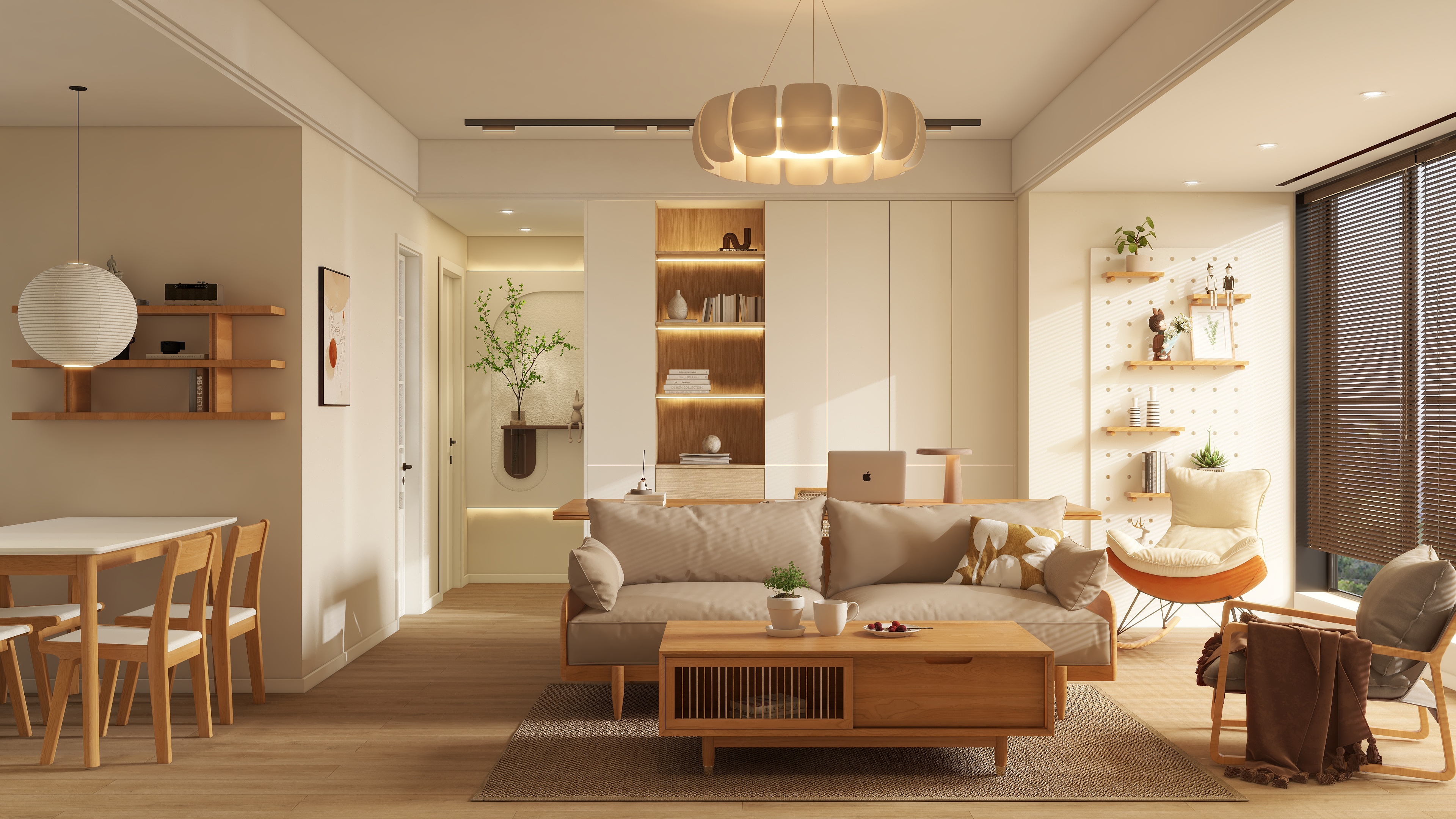 设计师珂源-保利紫云原木71㎡2室-装修设计方案