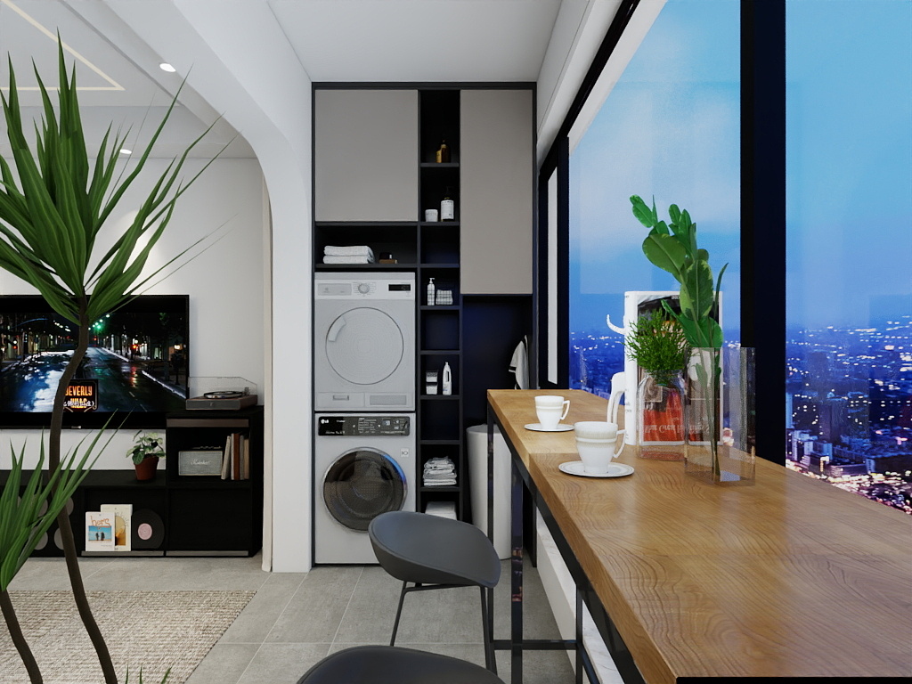 ChawarinBAO-JS-01-104（1栋二层平面图）-109（中古）m²-装修设计方案