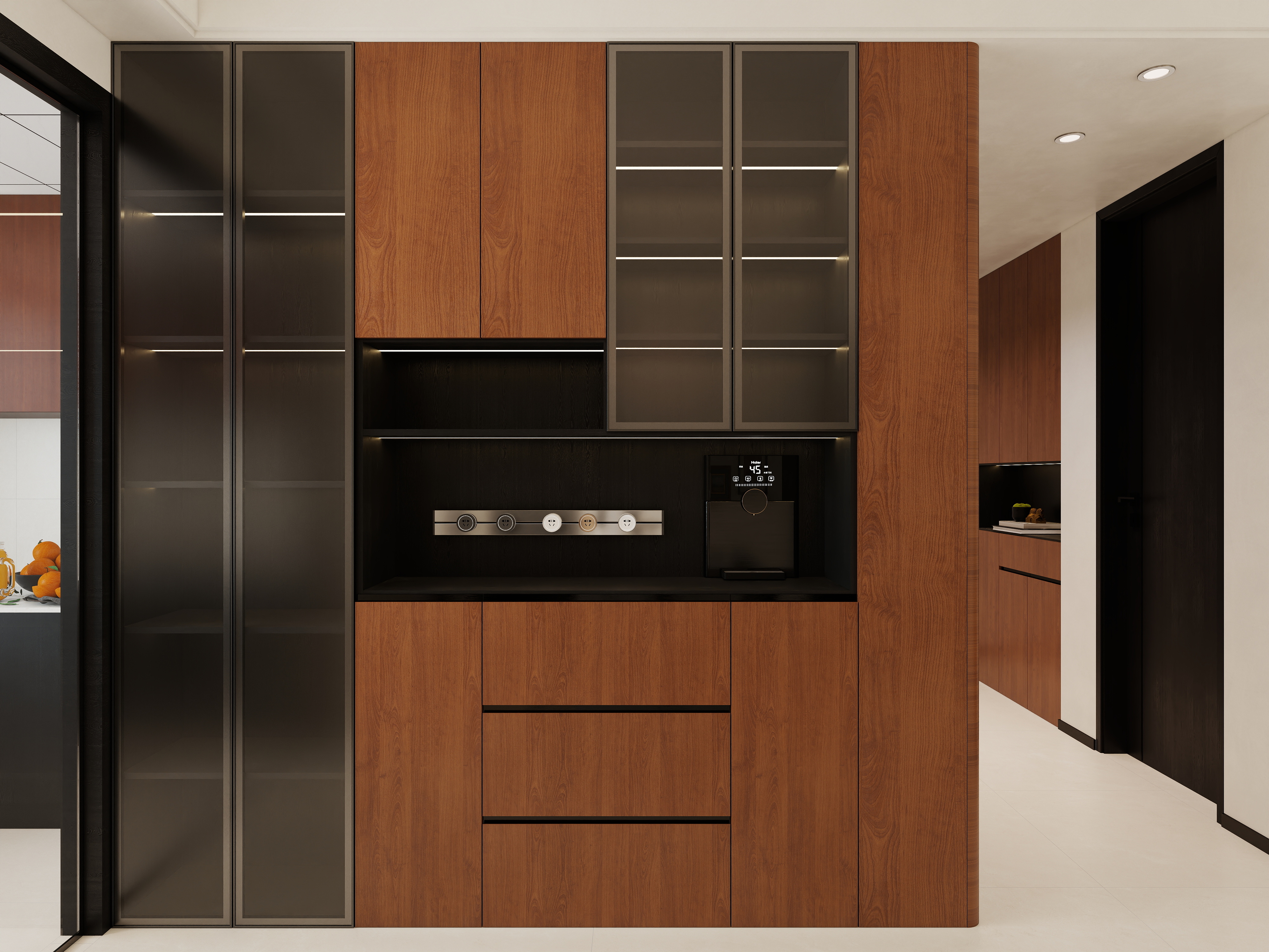 艺雅丽-122平现代简约 装修效果图