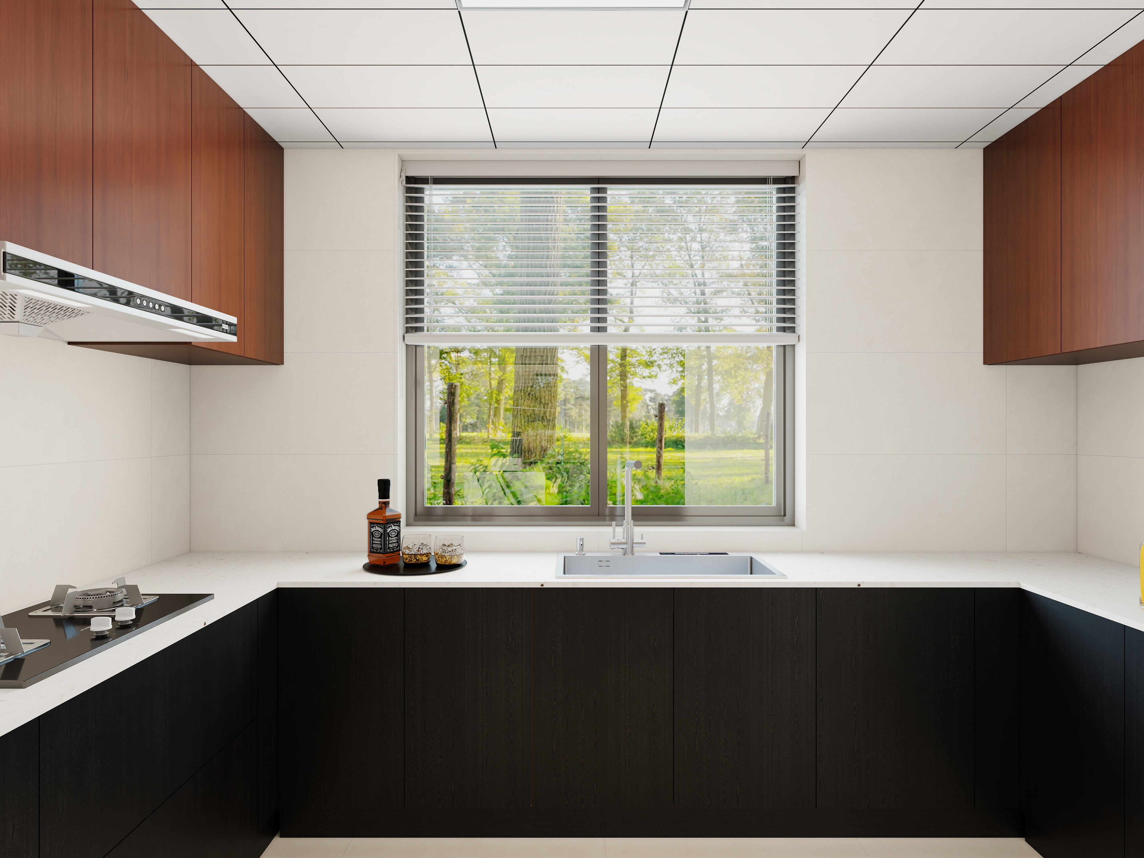 艺雅丽-122平现代简约 装修效果图