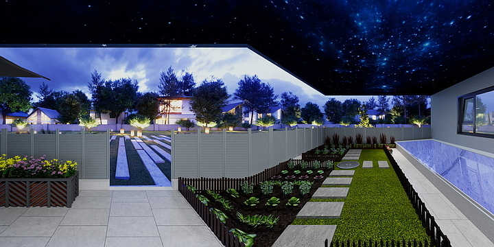 爱空间设计~石-阿图什水云见一楼花园-副本-装修设计方案