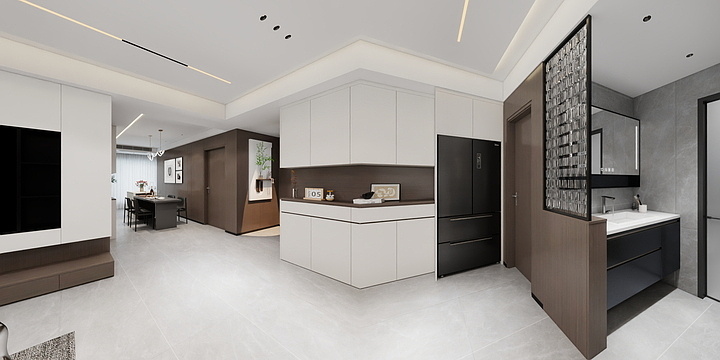 焦作博爱店梁艳艳-建业-副本15号楼2603 - 副本-装修设计方案