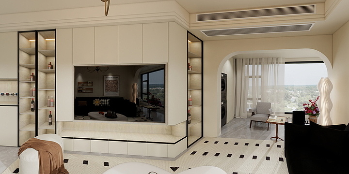 冷冽幼童-105㎡3室-装修设计方案