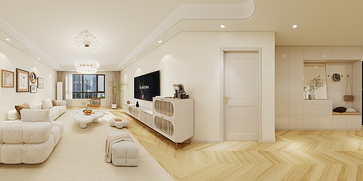 首硕一DESIGN-晨熙半岛142㎡4室-装修设计方案