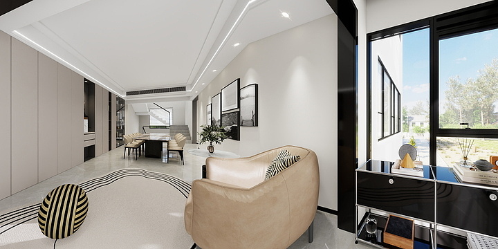 想象圈-自建别墅-现代-副本-装修设计方案