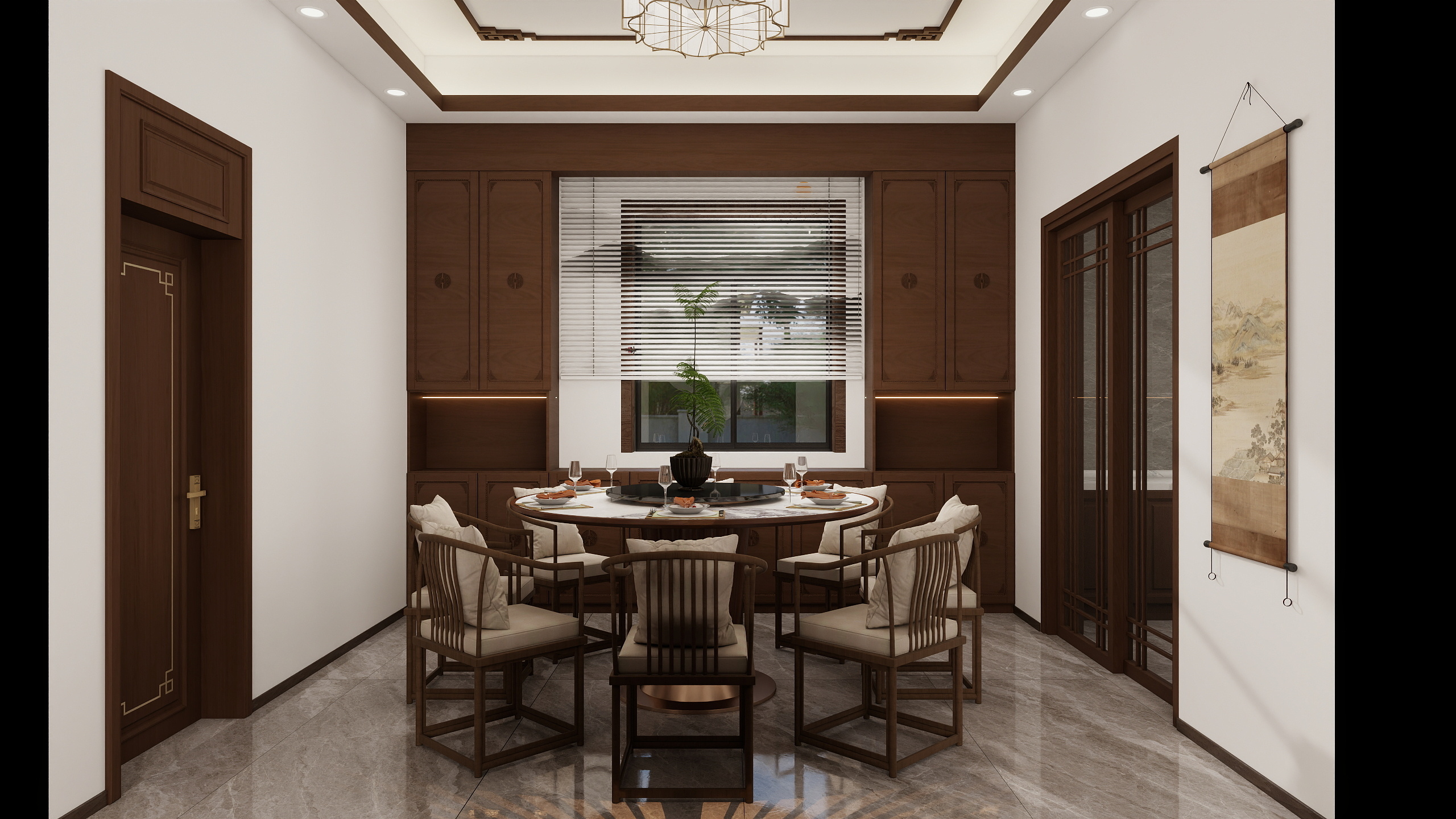 嘉适装饰-141㎡2室装修效果图