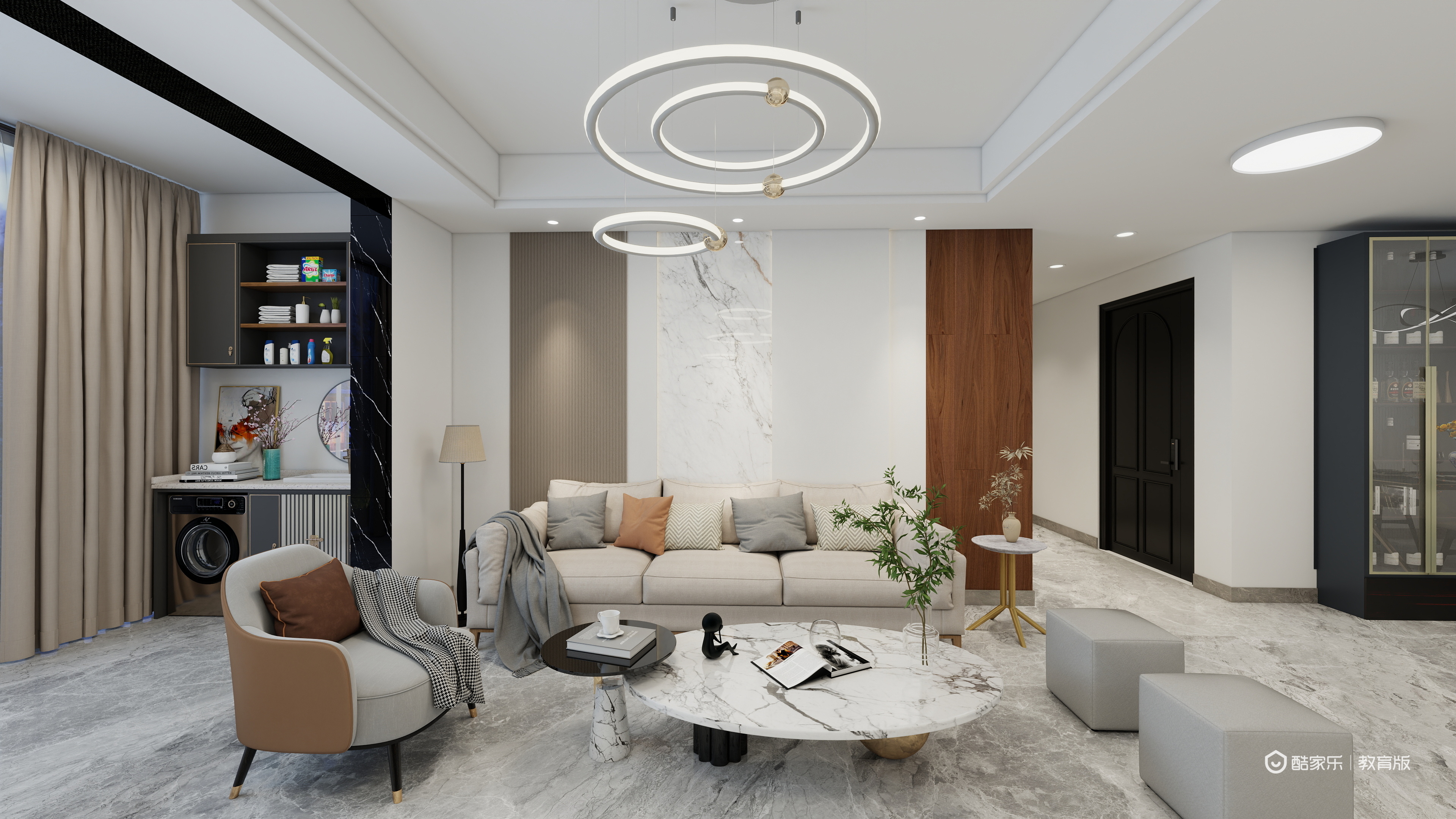 丘崚佟-广东省岭南工商第一技师学院-丘崚佟（初级）装修效果图