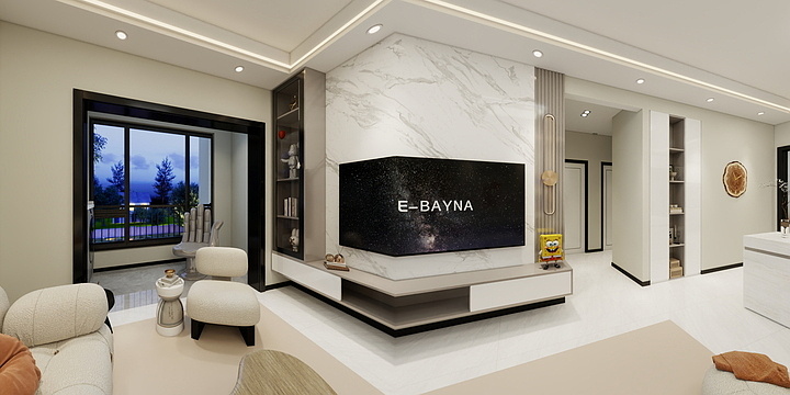 Jskins-北部万科城-装修设计方案