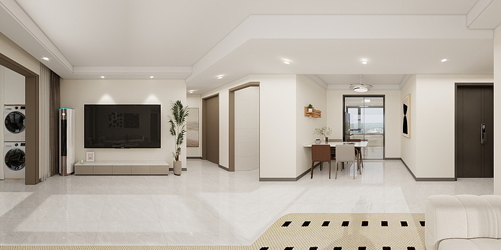 设计师张旭硕-周投·上和院135-装修设计方案