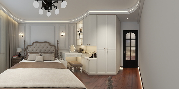 A千艺空间设计-6.3公园畔复式-装修设计方案