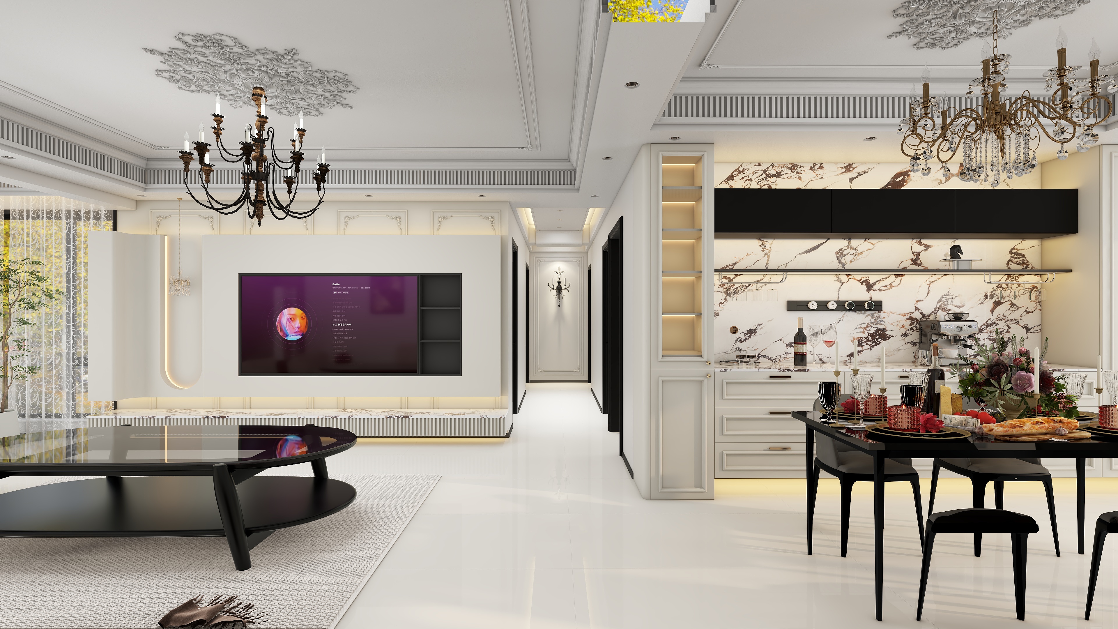 此效果图简单参考-132㎡4室-装修设计方案