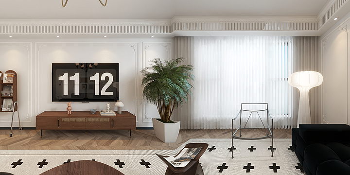 梦里飞行-法式中古-装修设计方案