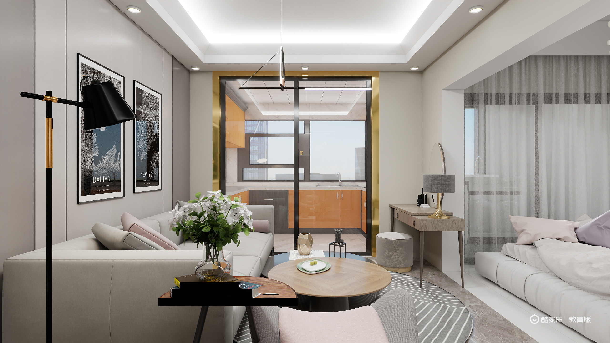 许解离-公寓户型图-装修设计方案