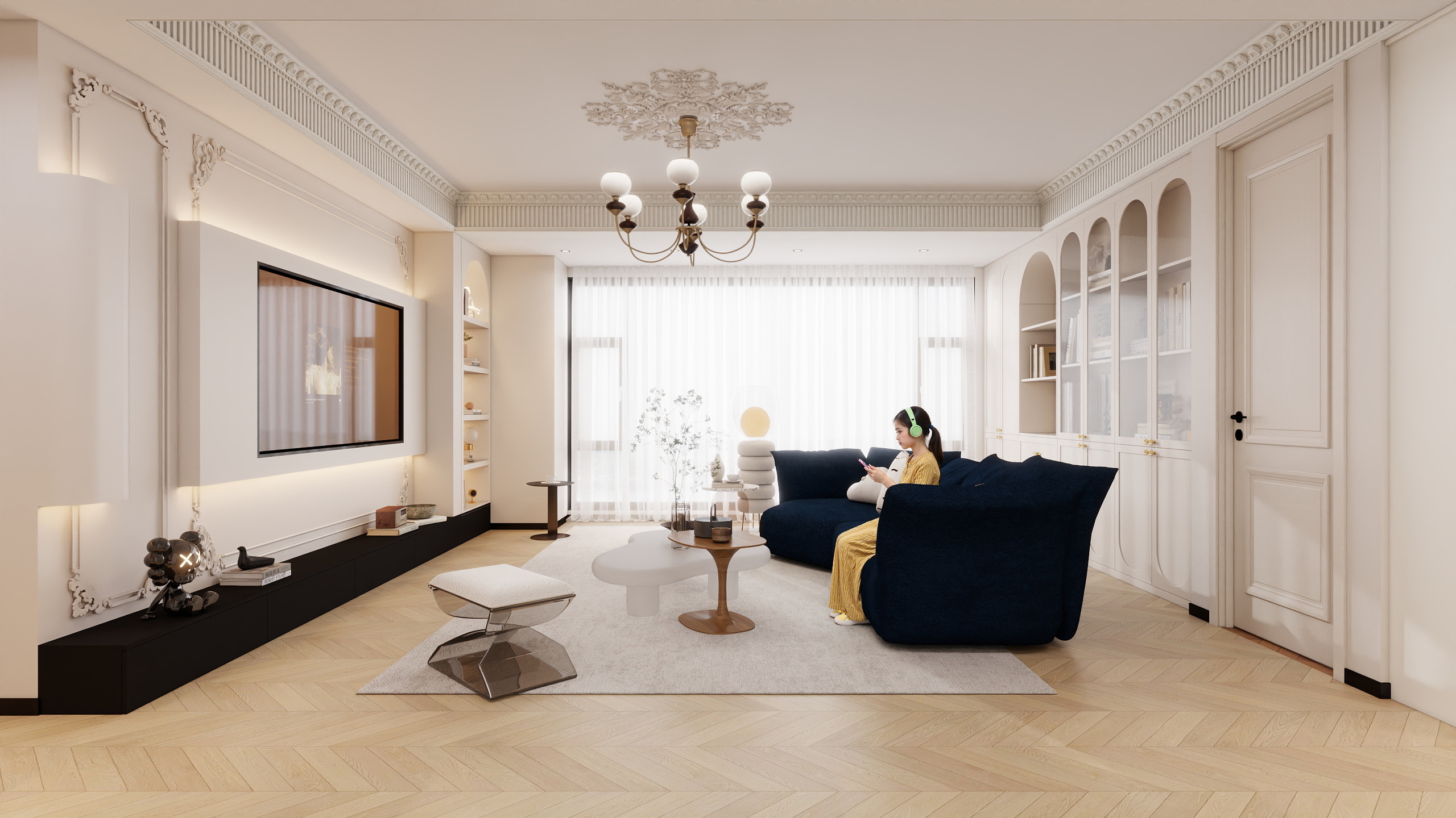 空间设计_自传-法式设计效果-装修设计方案