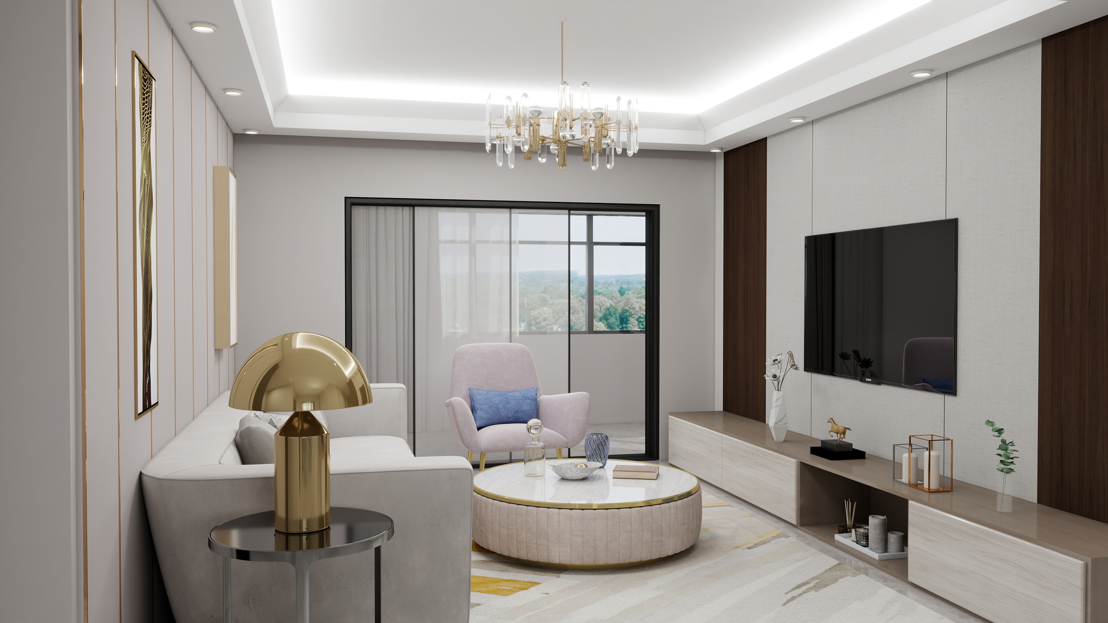 如履薄冰wht-中梁百悦府140平四室现代风-装修设计方案