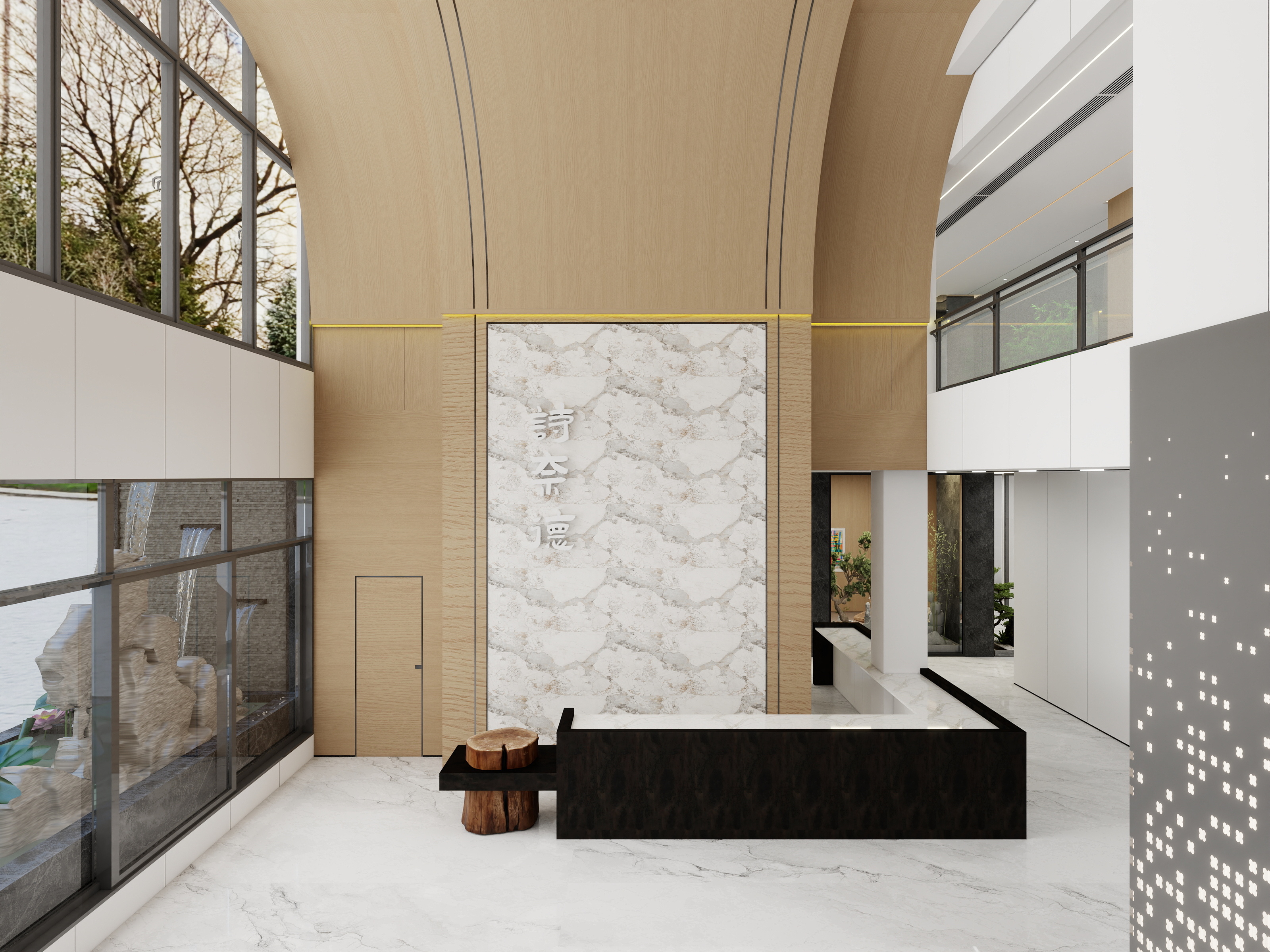 室内设计徐仕元-诗奈德集团总部办公及展厅-改--装修设计方案