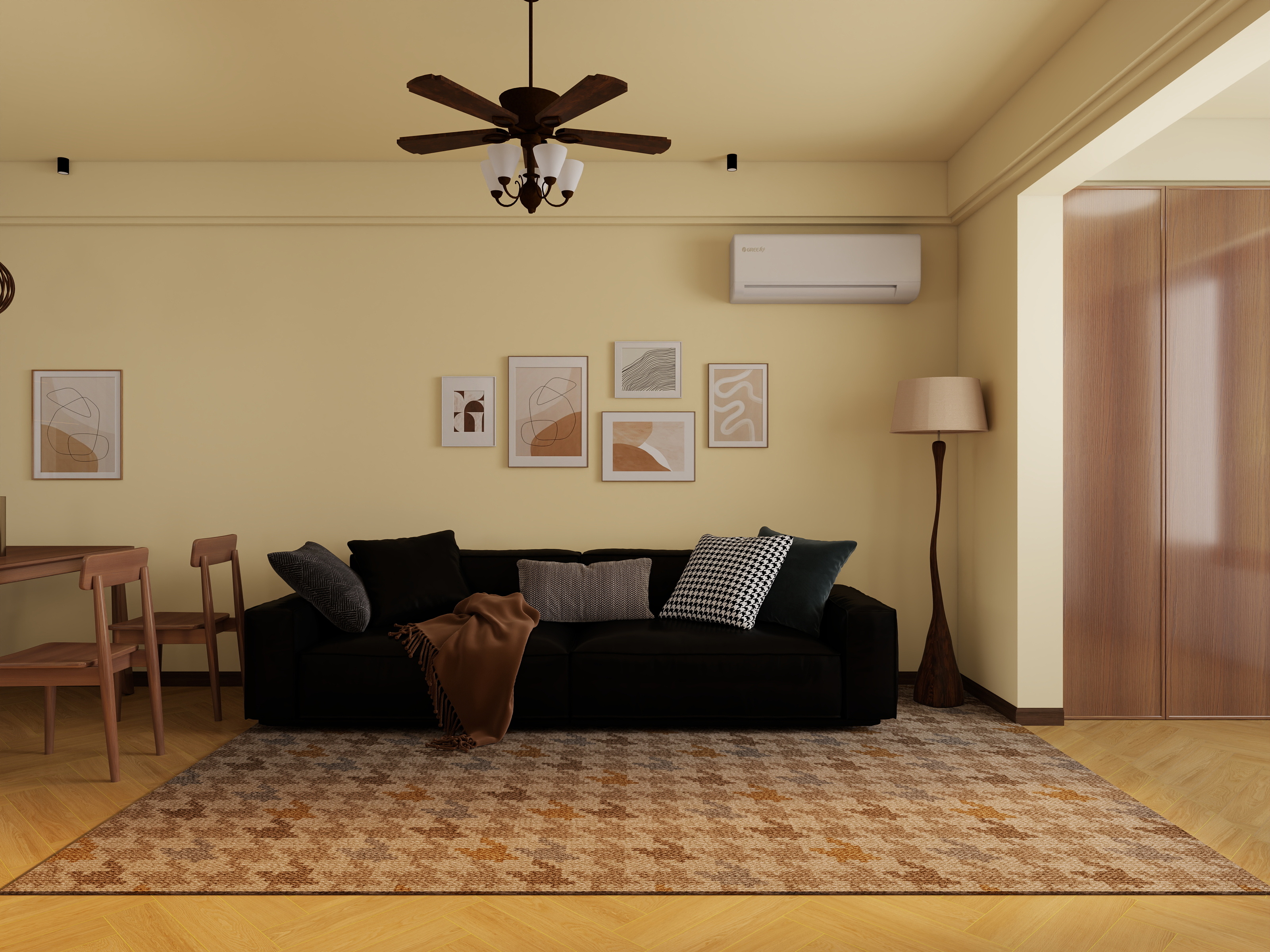 宋芹吟-国购中古+宋式美学装修效果图