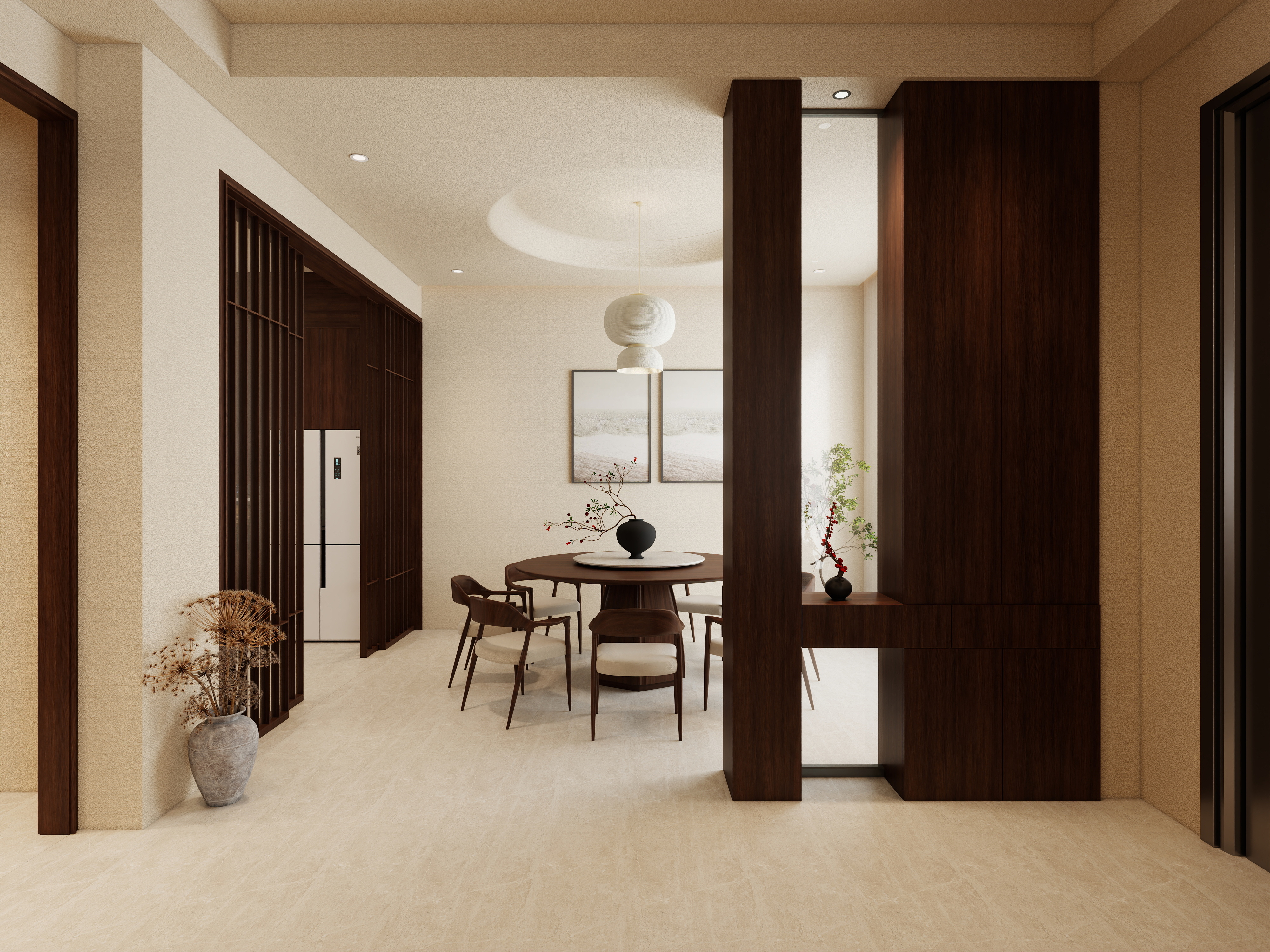 孙有权-『2025-6』117平丨自然风别墅装修效果图