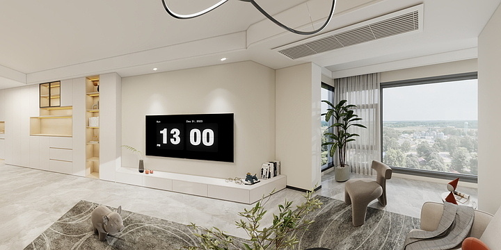 媛媛gLpH-宜昌著山93平方-装修设计方案