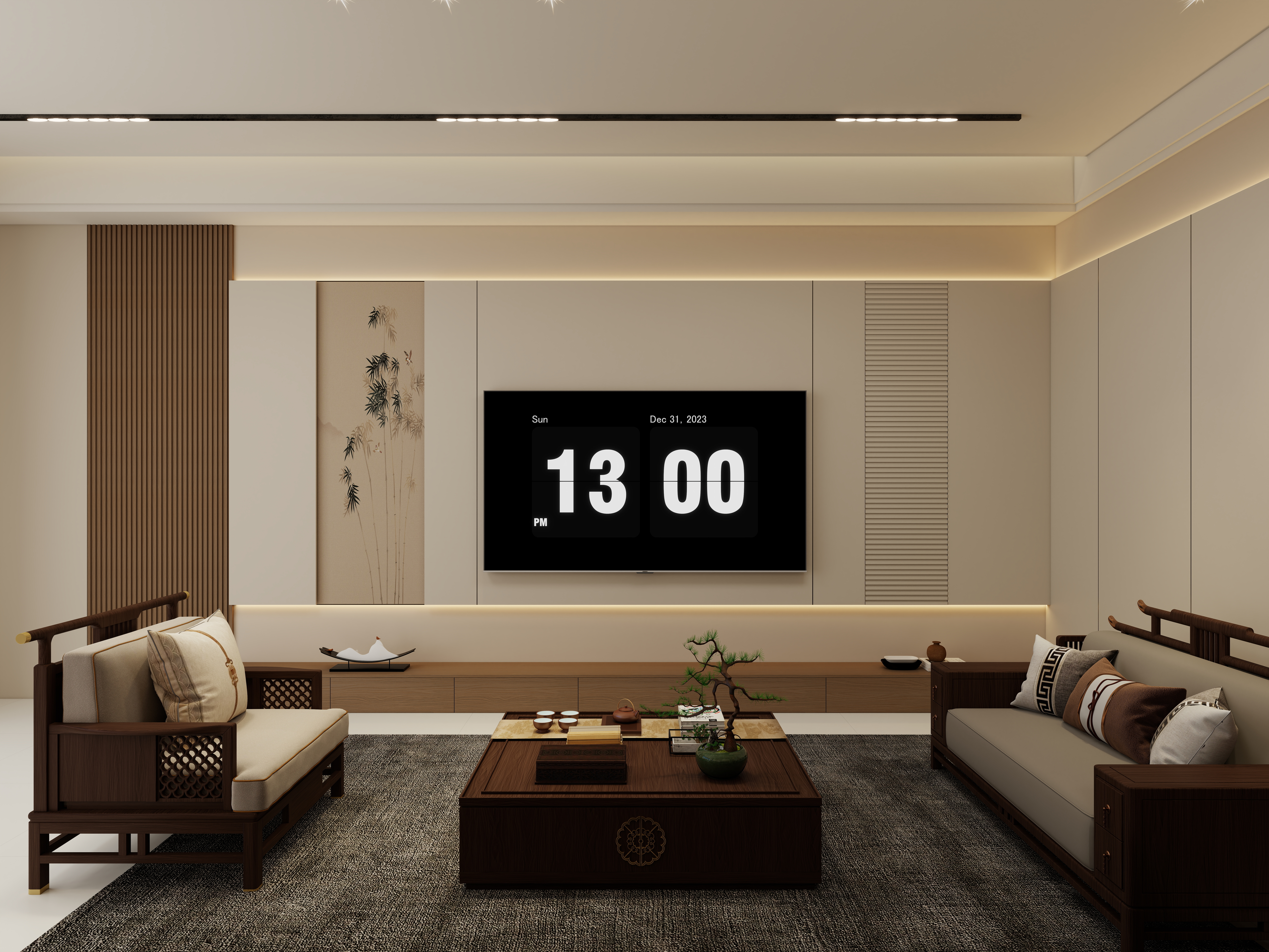 全屋定制设计师灿灿-观堂395㎡4室-装修设计方案