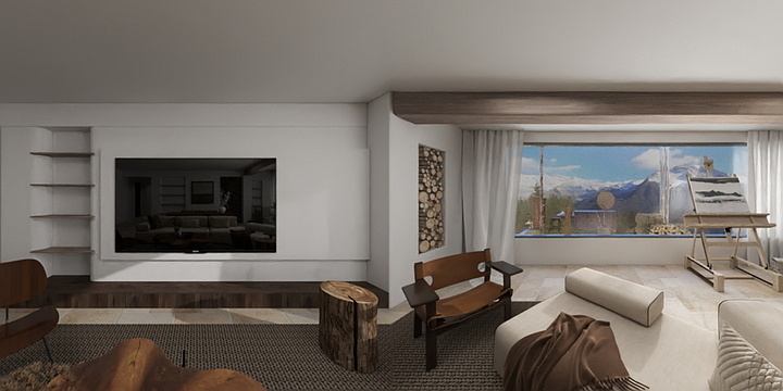 雾见山-侘寂-装修设计方案