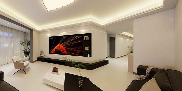 初亦装饰设计中心-龙岸清华-装修设计方案