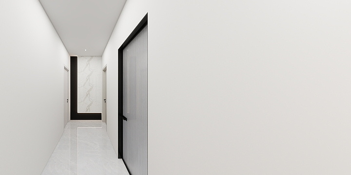 張若y-黑白灰简约-装修设计方案