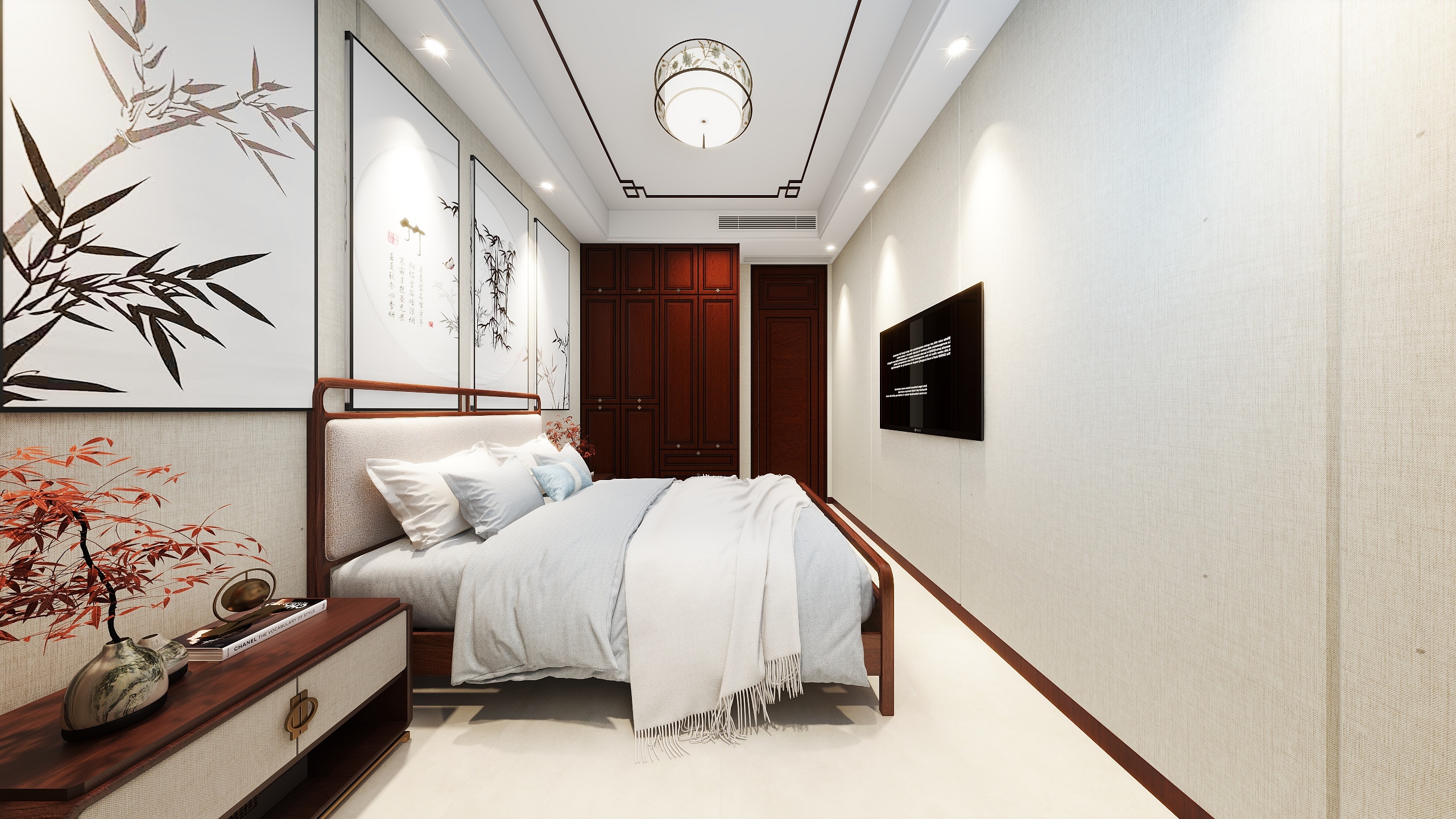 设计田工-122㎡2室装修效果图