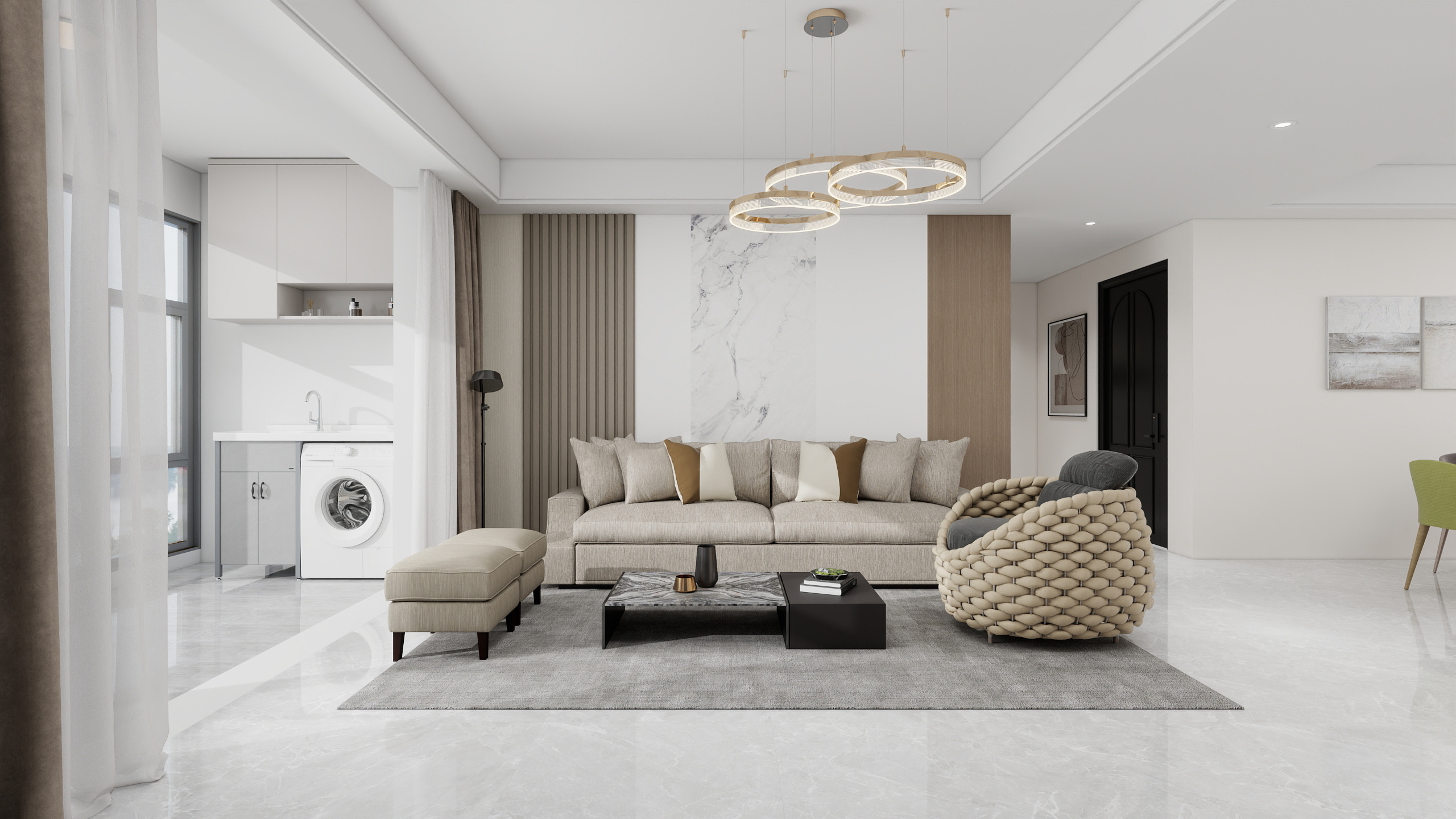 心が動く-重庆电讯职业学校——杨冰心装修效果图