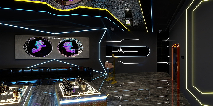 瑞嗷~~-ktv-装修设计方案