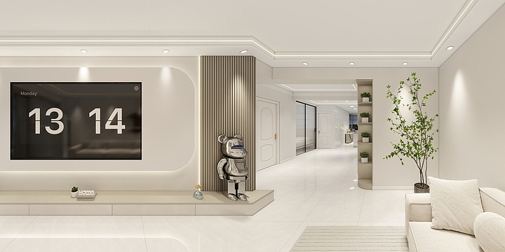 A千艺空间设计-6.29幸福E家高层-装修设计方案