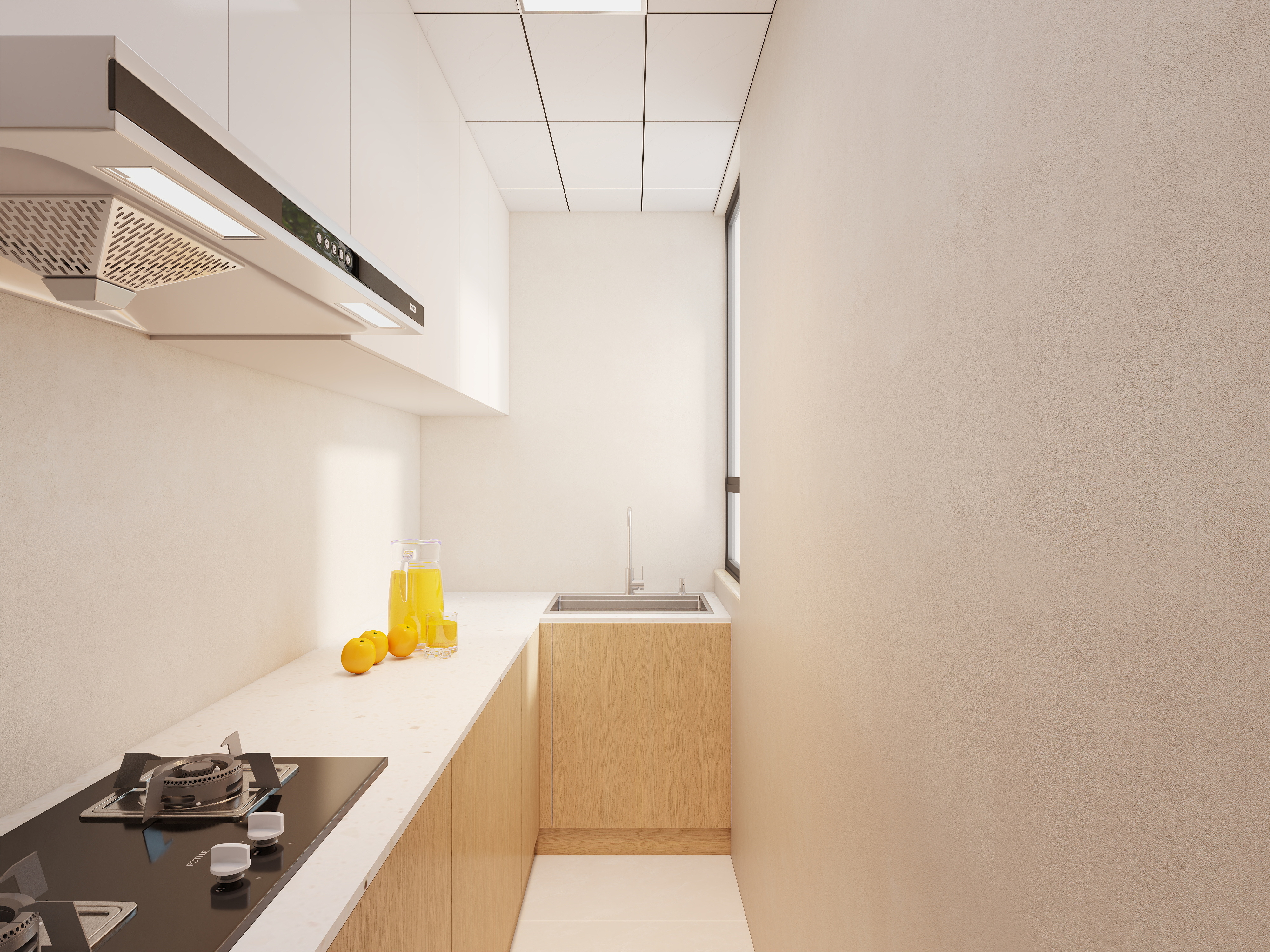 艺雅丽-100平现代简约装修效果图