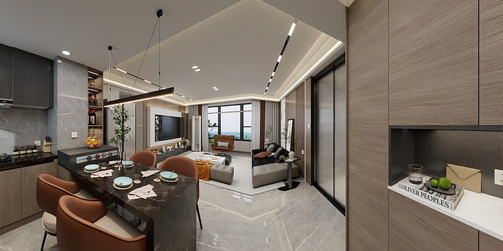 艺术向左生活向右-凤凰水城1#-装修设计方案