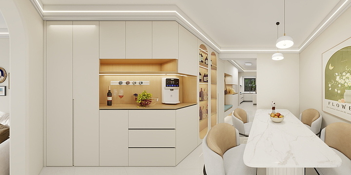 设计界的托尼老师-家园奶油风-装修设计方案