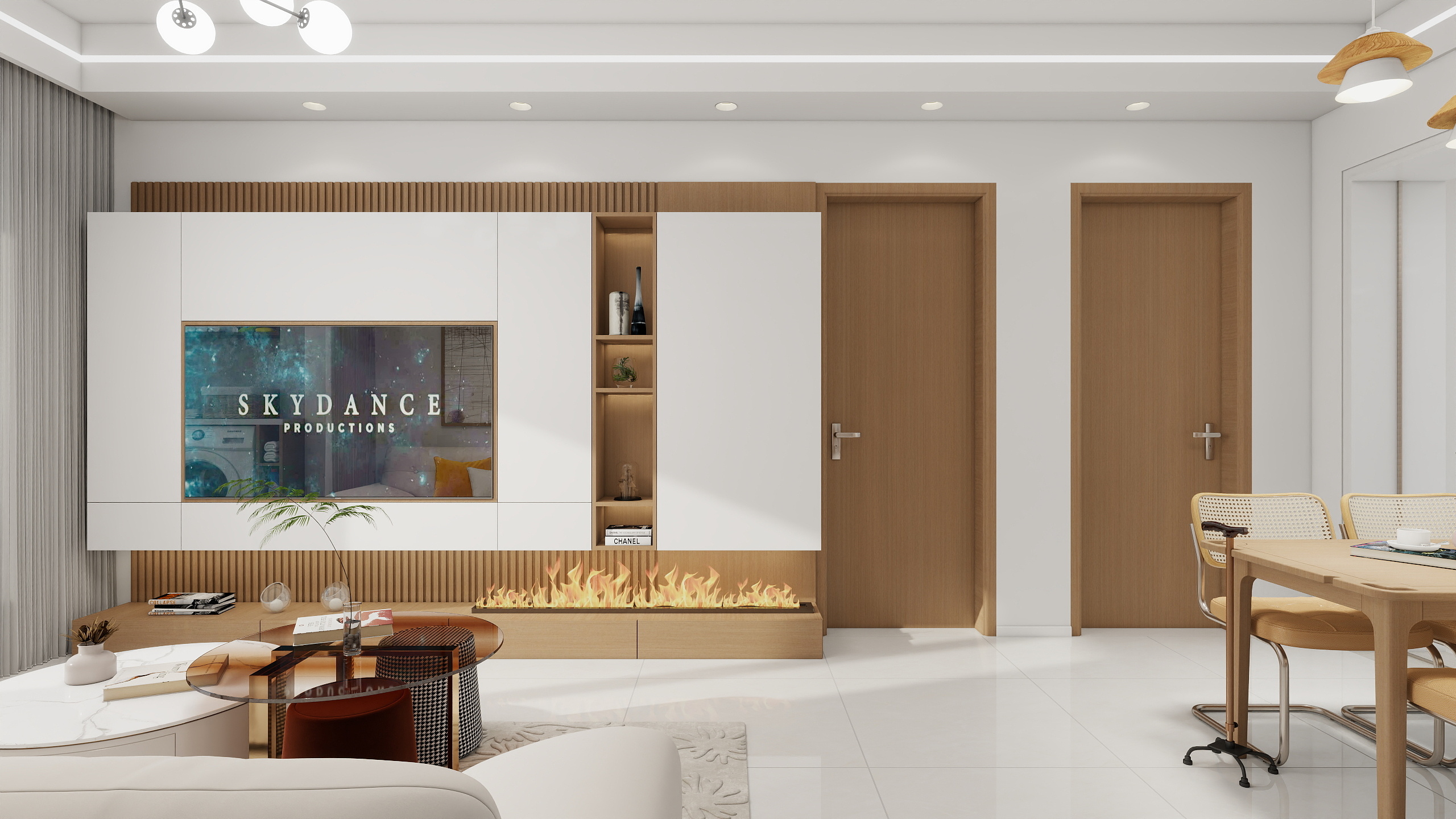 全案设计师李小龙-【原木风】95平三居室-装修设计方案