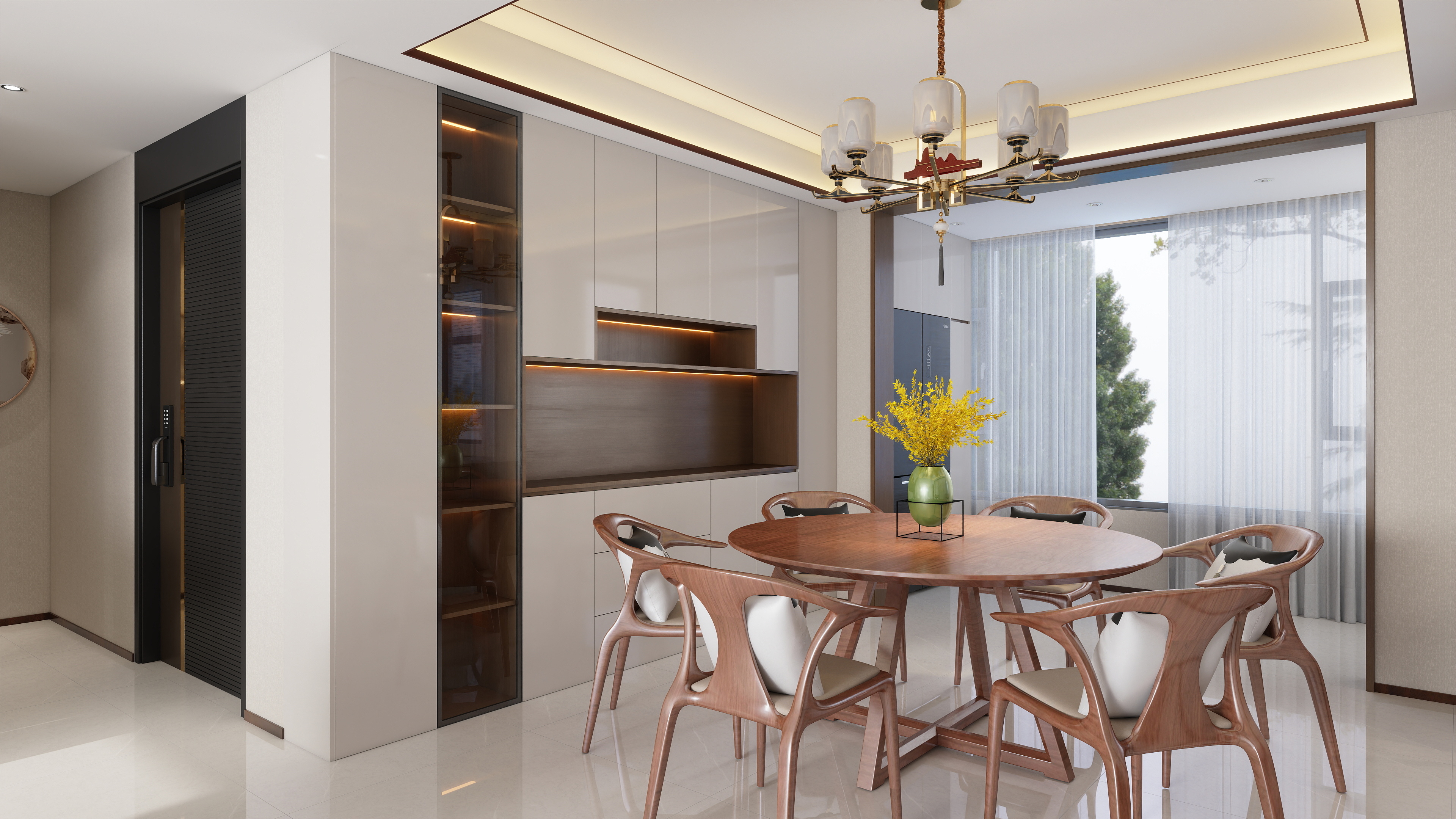 北宸空間設計-【东山一号】--新中式-装修设计方案