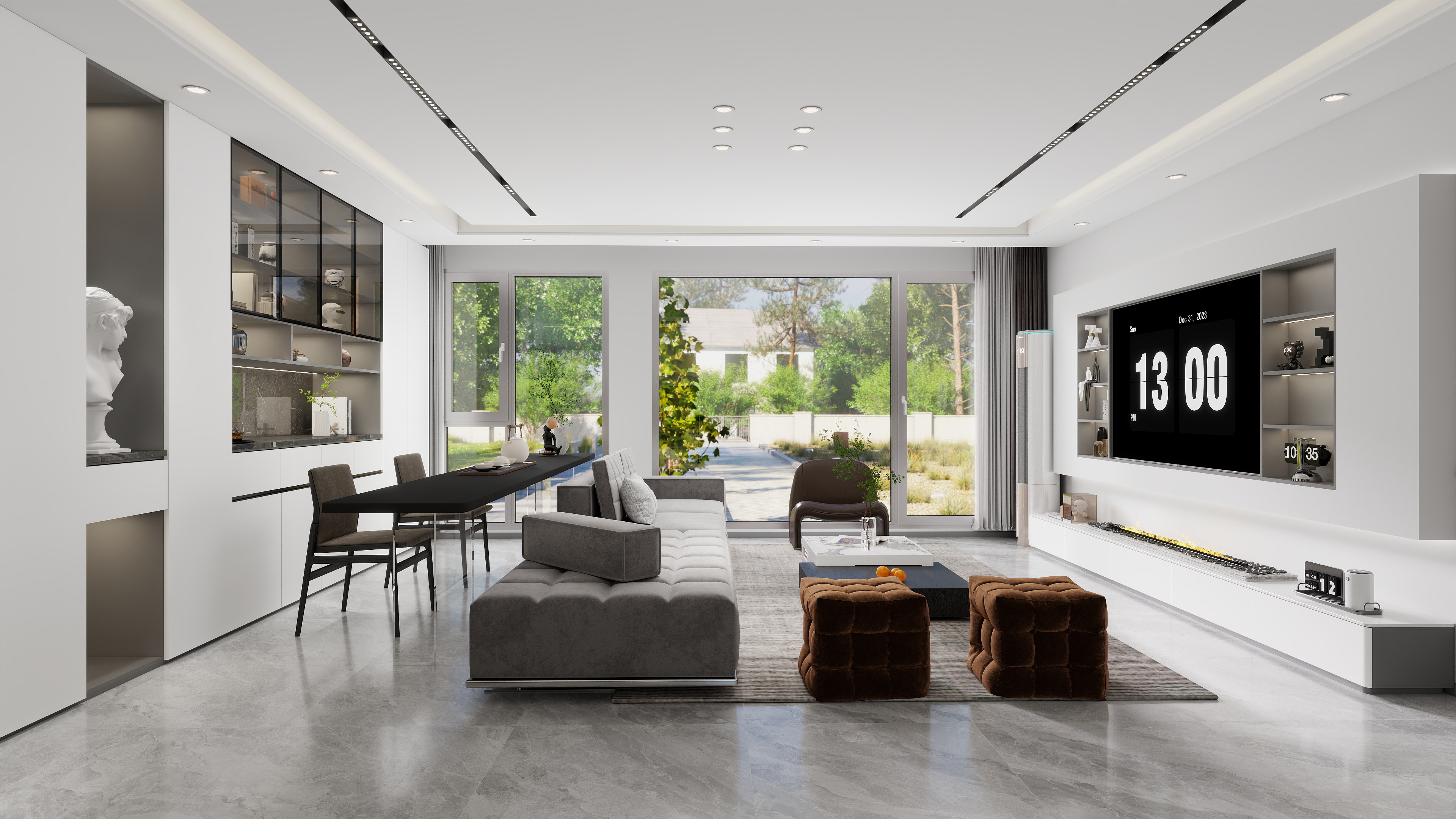 通化兰舍全案空间设计美学-保利二期-装修设计方案