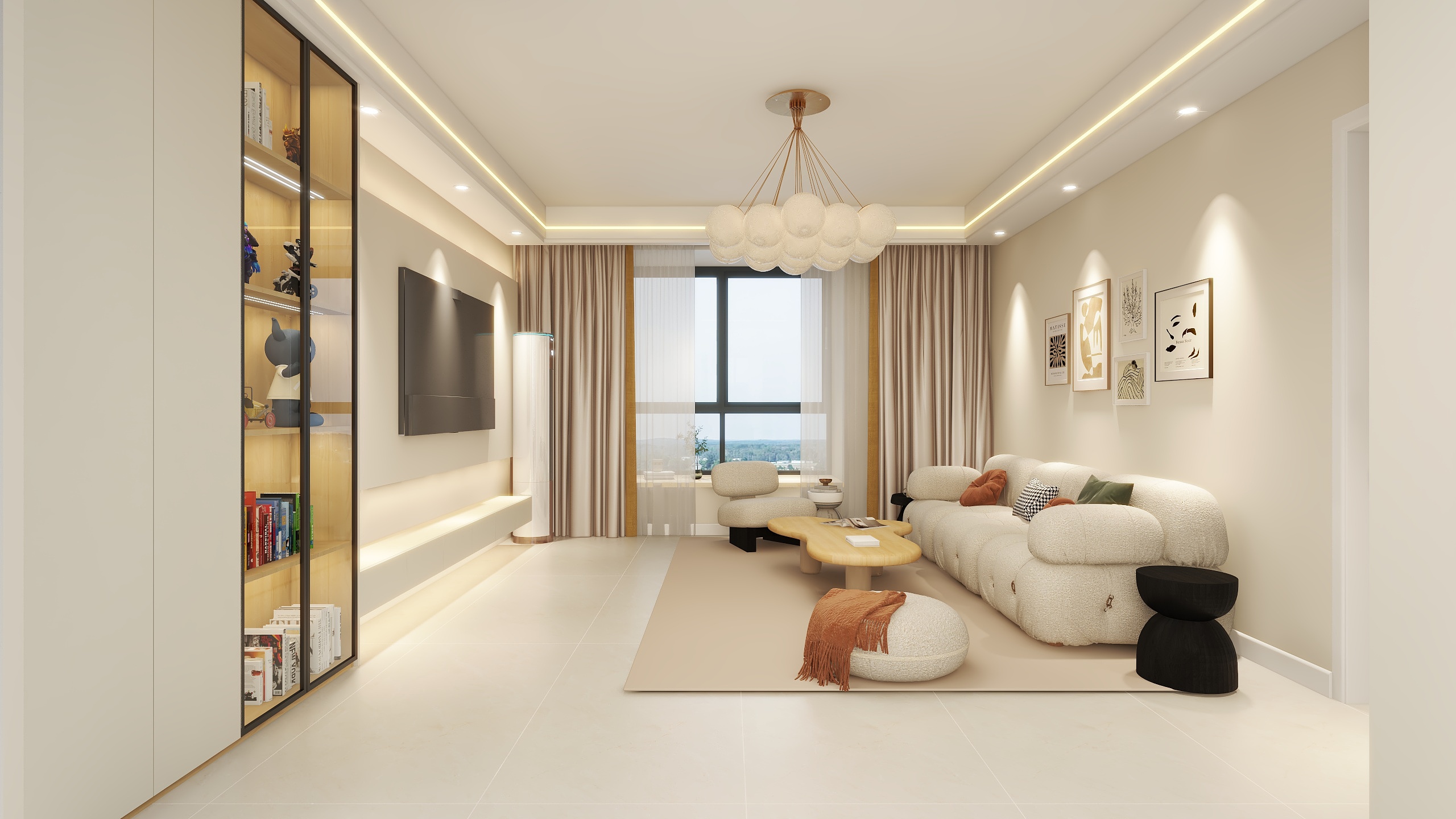 设计田工-铁桥新家园3栋1单元302室装修效果图