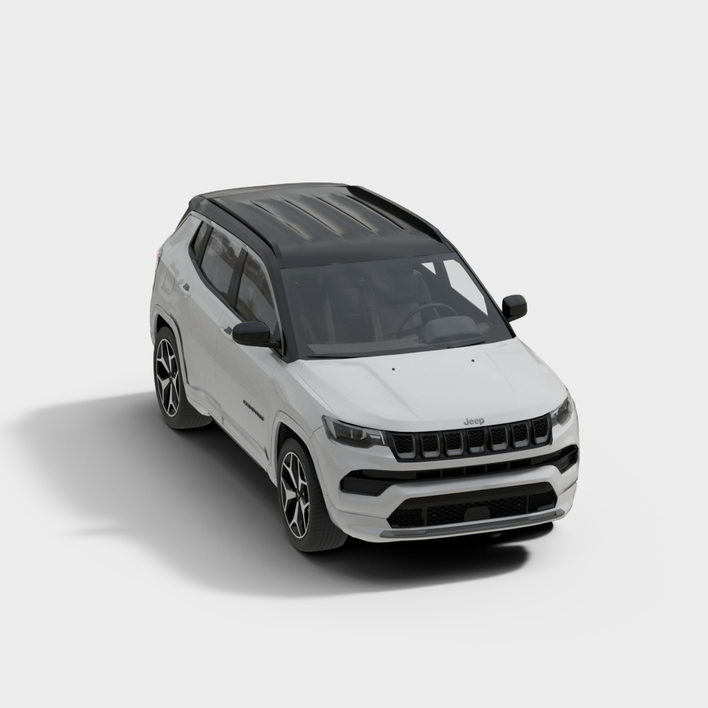 交通工具-吉普汽车3D模型