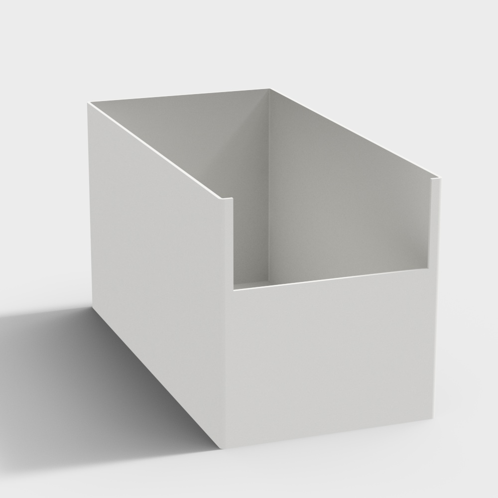 收纳用品-现代文件收纳架3D模型