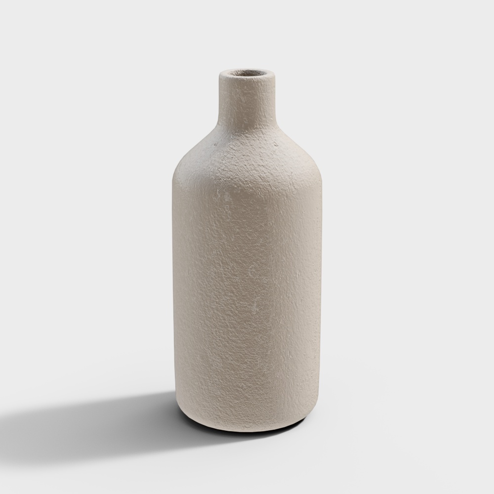 瓶罐艺术品-现代陶瓷摆件3D模型