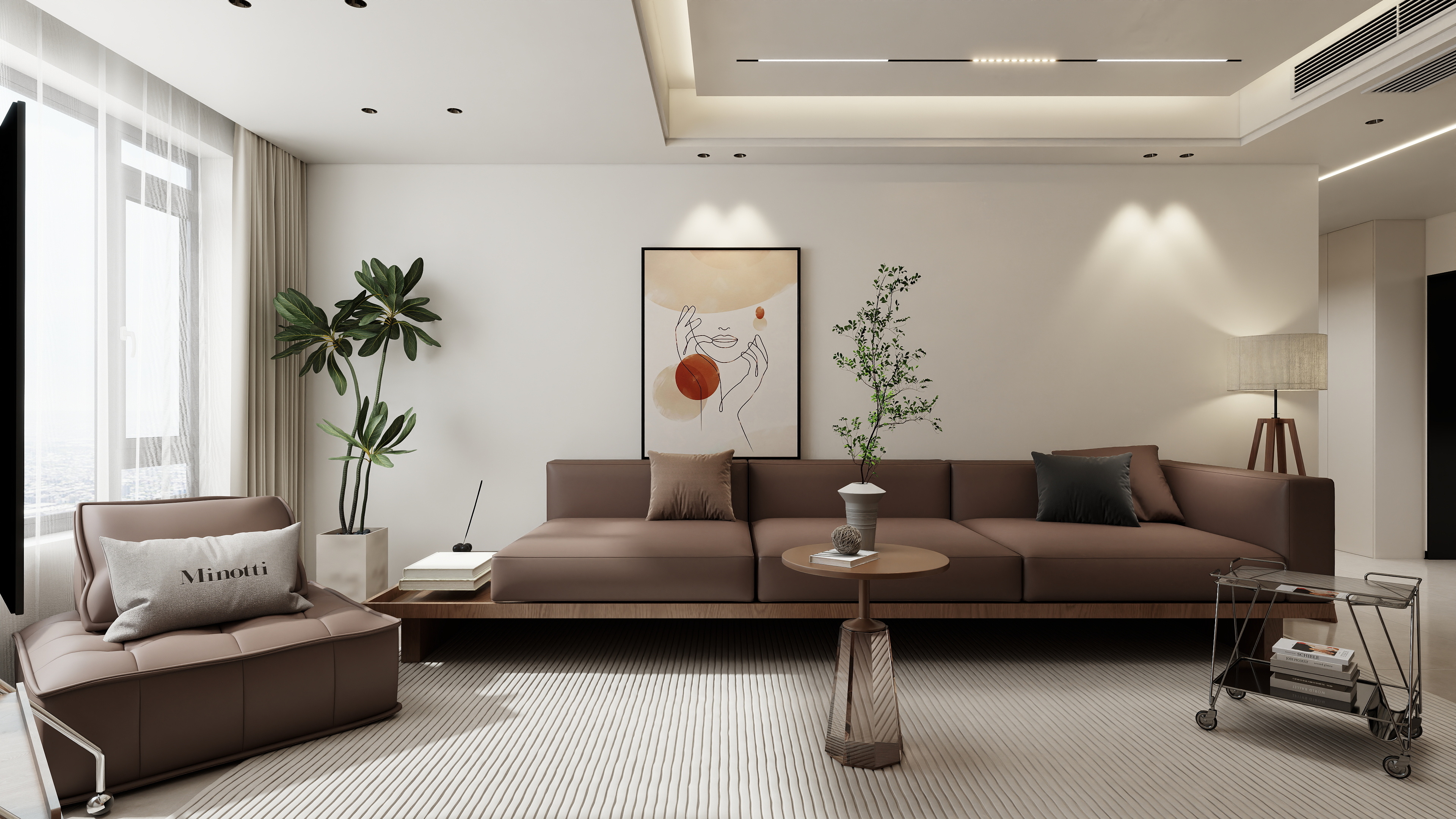 吴东平-半山逸城122㎡-3室-装修设计方案