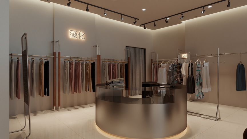 一木设计宇哥-微化兴发店升级2025.6装修效果图