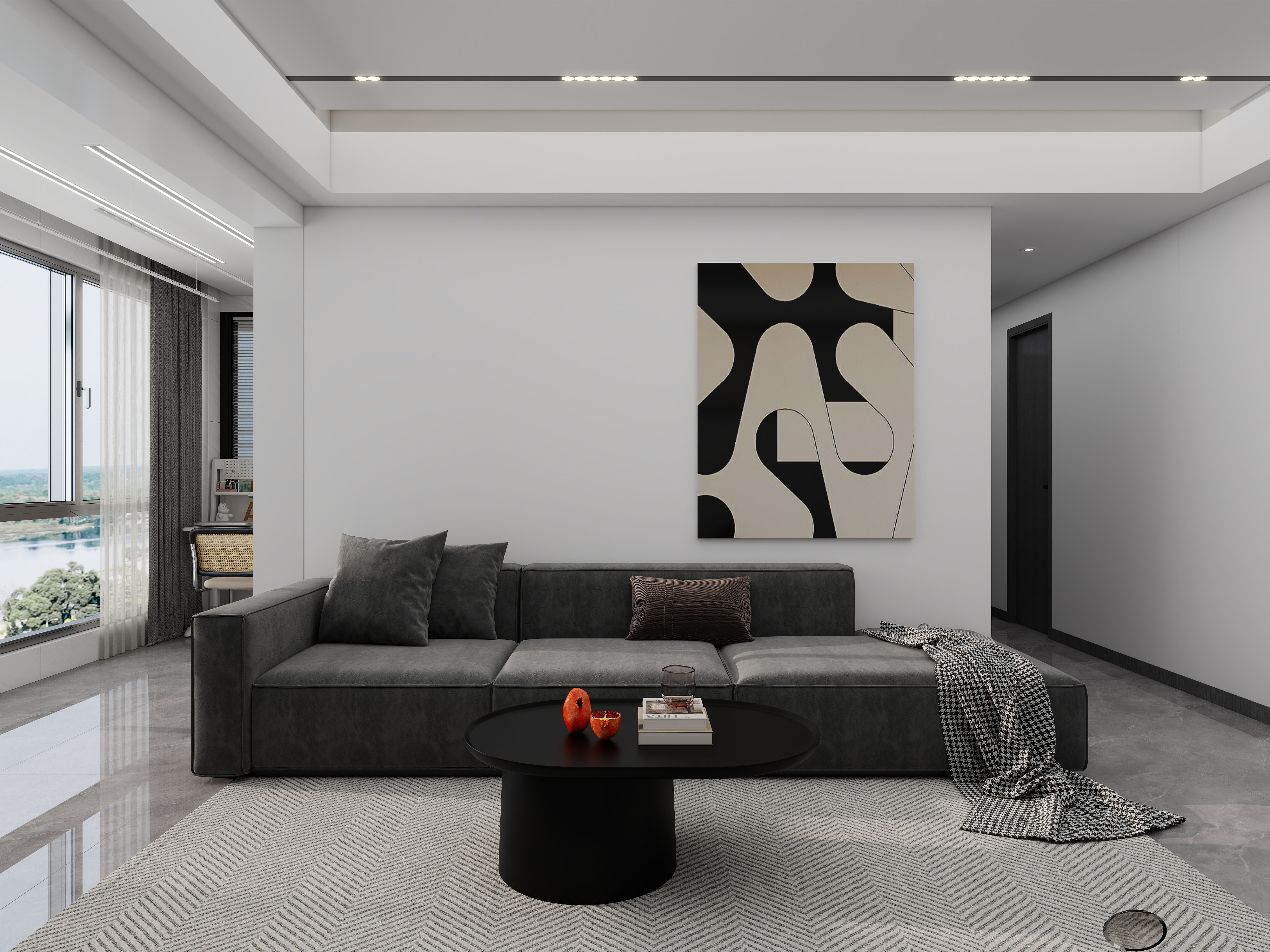 温州明越装饰工程公司-瑞祥天樾1503-装修设计方案