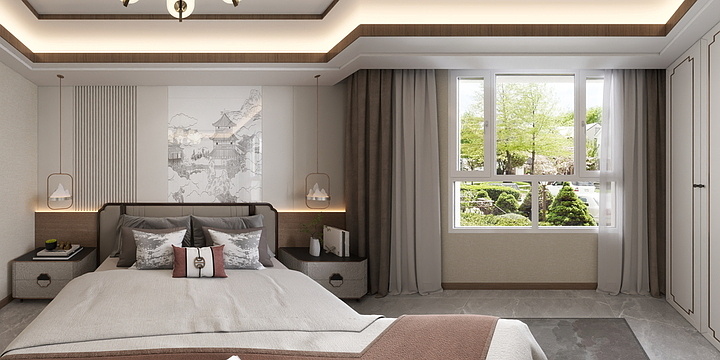 设计师郭臻-乐聚馨园一层-装修设计方案