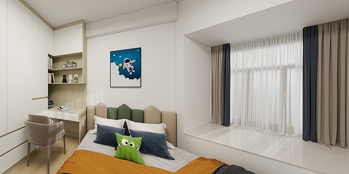 千年舟衣柜名匠壹号定制-壹城中心8栋601-装修设计方案